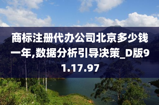 商标注册代办公司北京多少钱一年,数据分析引导决策_D版91.17.97