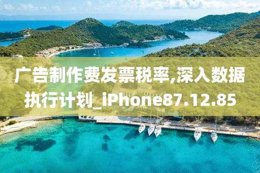 广告制作费发票税率,深入数据执行计划_iPhone87.12.85