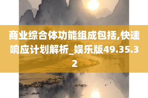 商业综合体功能组成包括,快速响应计划解析_娱乐版49.35.32