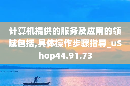 计算机提供的服务及应用的领域包括,具体操作步骤指导_uShop44.91.73