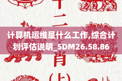 计算机运维是什么工作,综合计划评估说明_5DM26.58.86