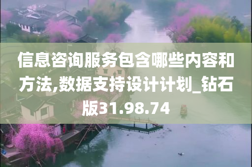 信息咨询服务包含哪些内容和方法,数据支持设计计划_钻石版31.98.74