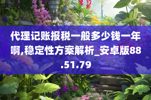 代理记账报税一般多少钱一年啊,稳定性方案解析_安卓版88.51.79