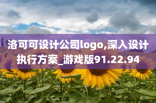 洛可可设计公司logo,深入设计执行方案_游戏版91.22.94