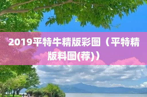 2019平特牛精版彩图（平特精版料图(荐)）