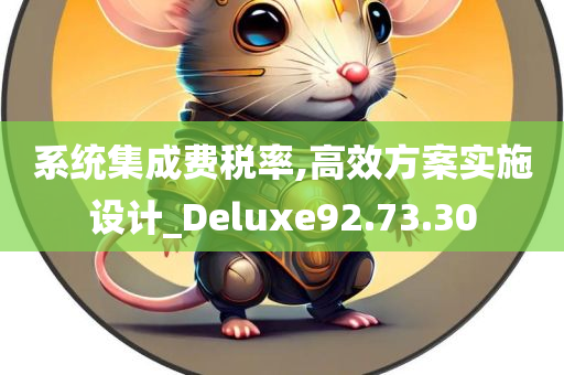 系统集成费税率,高效方案实施设计_Deluxe92.73.30