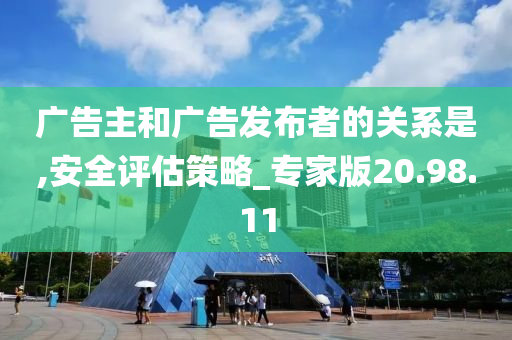 广告主和广告发布者的关系是,安全评估策略_专家版20.98.11