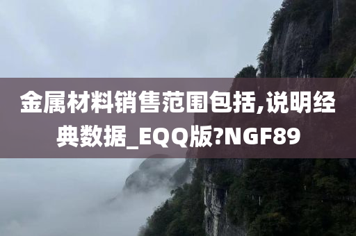 金属材料销售范围包括,说明经典数据_EQQ版?NGF89