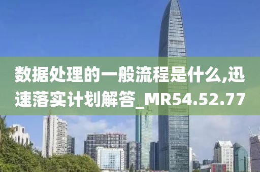 数据处理的一般流程是什么,迅速落实计划解答_MR54.52.77