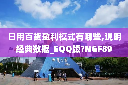 日用百货盈利模式有哪些,说明经典数据_EQQ版?NGF89