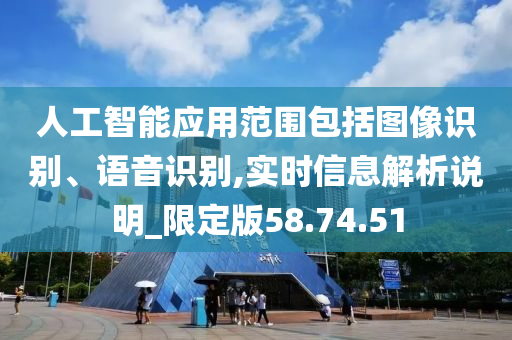 人工智能应用范围包括图像识别、语音识别,实时信息解析说明_限定版58.74.51