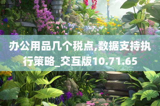 办公用品几个税点,数据支持执行策略_交互版10.71.65