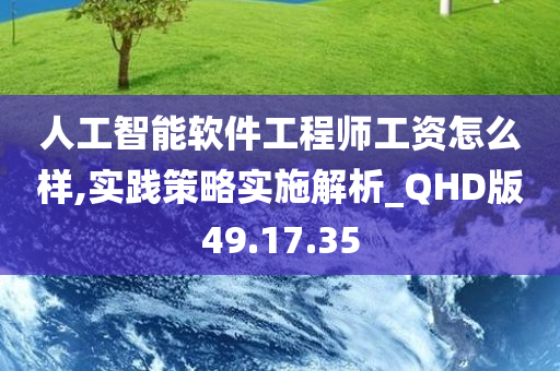 人工智能软件工程师工资怎么样,实践策略实施解析_QHD版49.17.35