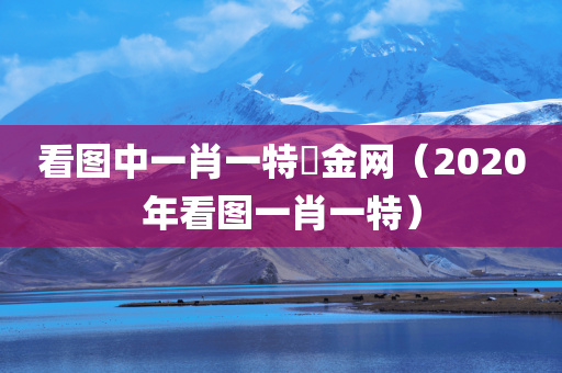 看图中一肖一特釆金网（2020年看图一肖一特）