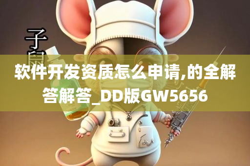 软件开发资质怎么申请,的全解答解答_DD版GW5656