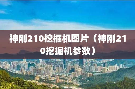 神刚210挖掘机图片（神刚210挖掘机参数）