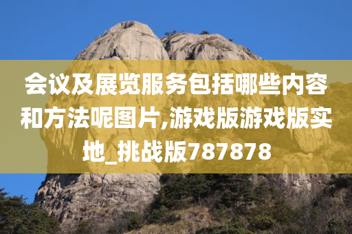 会议及展览服务包括哪些内容和方法呢图片,游戏版游戏版实地_挑战版787878