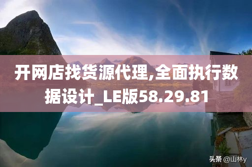 开网店找货源代理,全面执行数据设计_LE版58.29.81