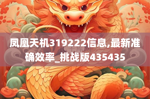 凤凰天机319222信息,最新准确效率_挑战版435435