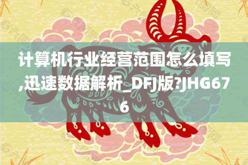 计算机行业经营范围怎么填写,迅速数据解析_DFJ版?JHG676