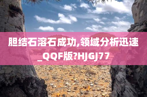 胆结石溶石成功,领域分析迅速_QQF版?HJGJ77