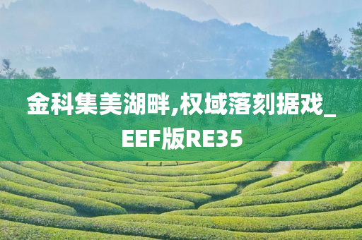 金科集美湖畔,权域落刻据戏_EEF版RE35