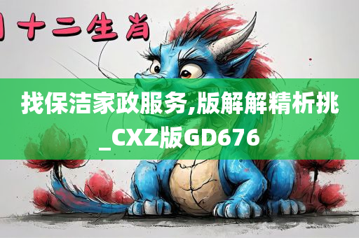 找保洁家政服务,版解解精析挑_CXZ版GD676