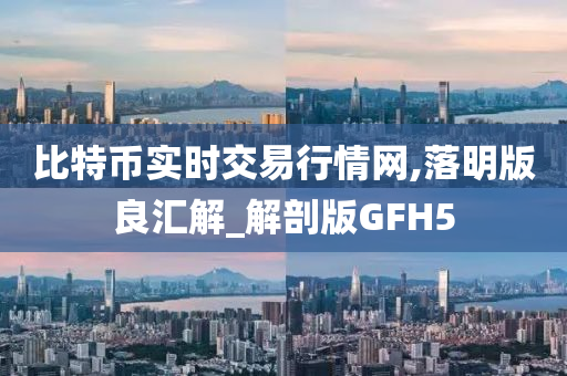 比特币实时交易行情网,落明版良汇解_解剖版GFH5