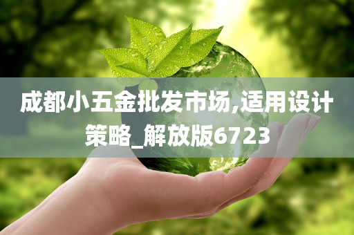 成都小五金批发市场,适用设计策略_解放版6723