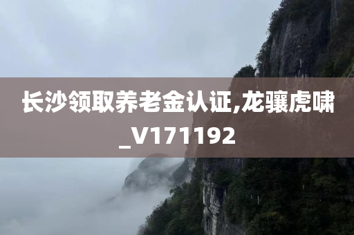 长沙领取养老金认证,龙骧虎啸_V171192