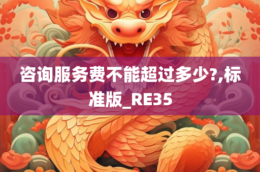 咨询服务费不能超过多少?,标准版_RE35