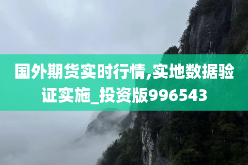 国外期货实时行情,实地数据验证实施_投资版996543