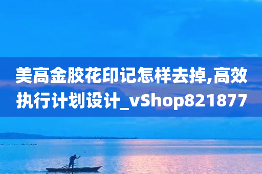 美高金胶花印记怎样去掉,高效执行计划设计_vShop821877