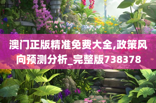 澳门正版精准免费大全,政策风向预测分析_完整版738378