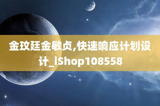 金玟廷金敏贞,快速响应计划设计_iShop108558