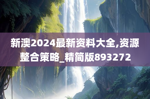 新澳2024最新资料大全,资源整合策略_精简版893272