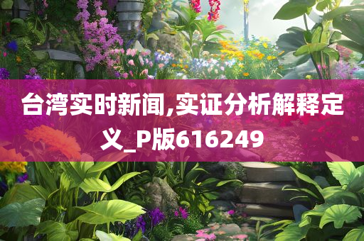 台湾实时新闻,实证分析解释定义_P版616249