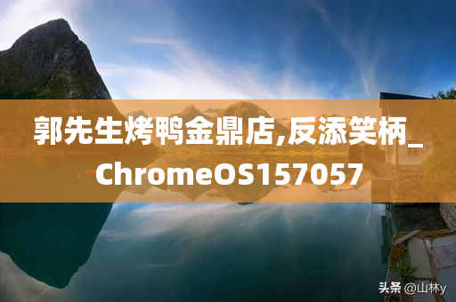 郭先生烤鸭金鼎店,反添笑柄_ChromeOS157057