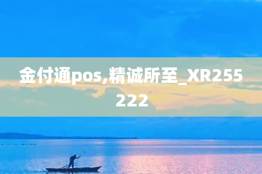 金付通pos,精诚所至_XR255222