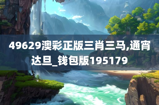 49629澳彩正版三肖三马,通宵达旦_钱包版195179