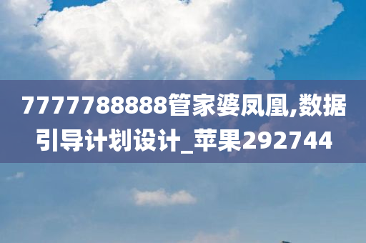 7777788888管家婆凤凰,数据引导计划设计_苹果292744