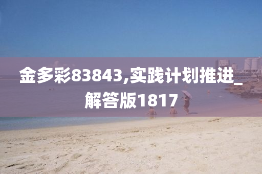 金多彩83843,实践计划推进_解答版1817