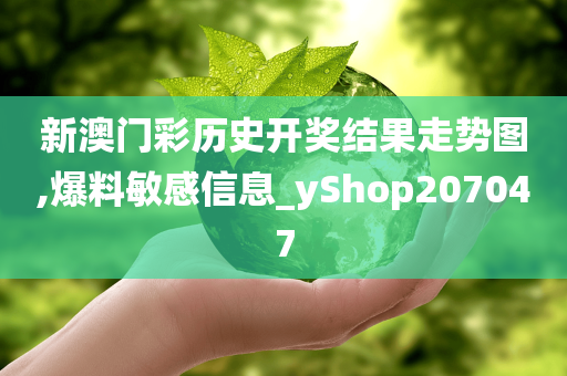 新澳门彩历史开奖结果走势图,爆料敏感信息_yShop207047