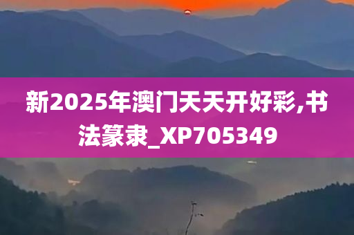 新2025年澳门天天开好彩,书法篆隶_XP705349