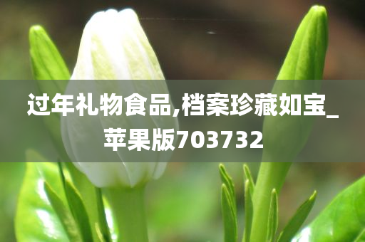 过年礼物食品,档案珍藏如宝_苹果版703732