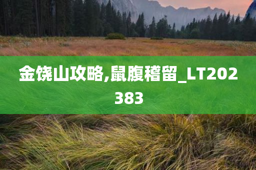 金饶山攻略,鼠腹稽留_LT202383