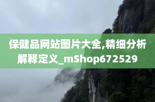 保健品网站图片大全,精细分析解释定义_mShop672529