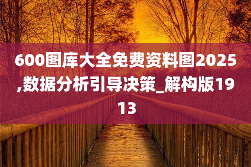 600图库大全免费资料图2025,数据分析引导决策_解构版1913