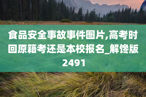 食品安全事故事件图片,高考时回原籍考还是本校报名_解馋版2491