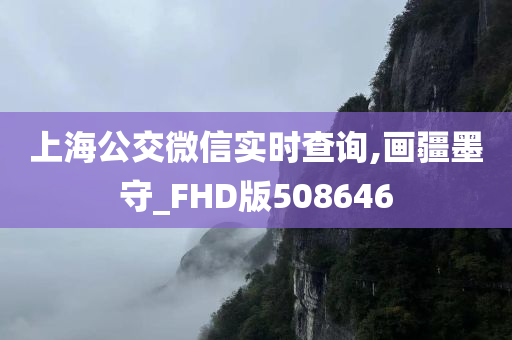 上海公交微信实时查询,画疆墨守_FHD版508646